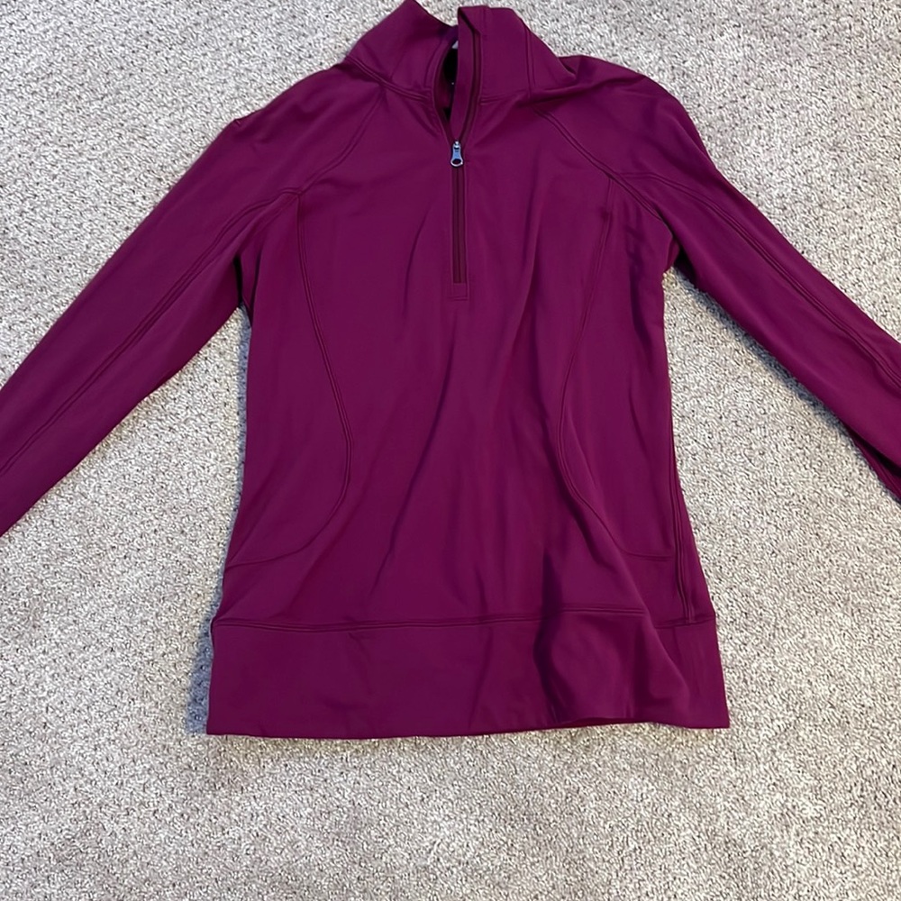 Lululemon purple half zip
